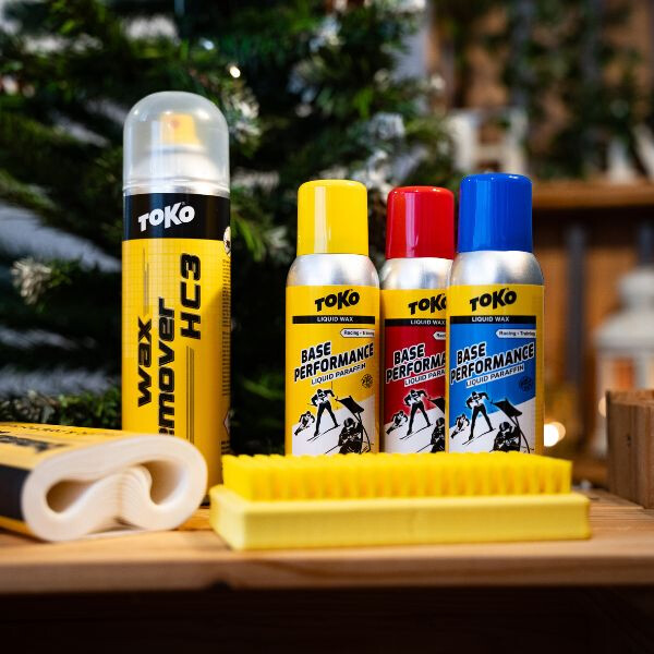 So sehen TOKO Wachssprays nebeneinander aus