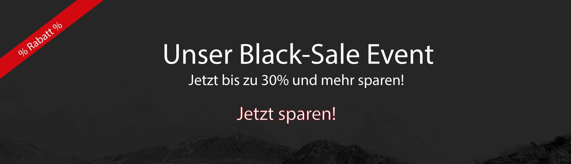 Sparen Sie jetzt beim Black-Sale von sport-klausmann.de bis zu 30% und mehr!
