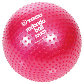 TOGU Redondo Ball Touch mit Noppen Rubinrot Ø 26 cm