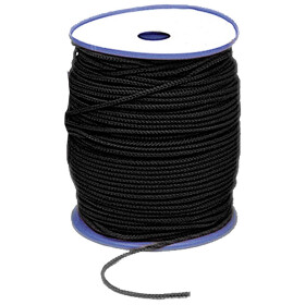 RELAGS Seile auf 200 Meterrollen, 3 mm, schwarz