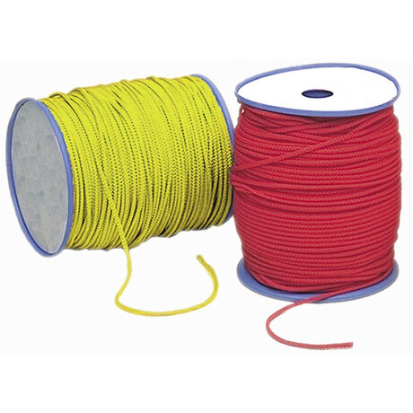 RELAGS Seile auf 200 Meterrollen, 4 mm, gelb
