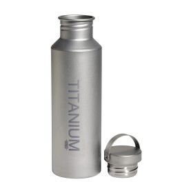 Vargo Titan Wasserflasche, m. Titan Deckel, 650 ml