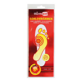 Thermopad Sohlenwärmer, Größe S/M, 2...