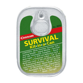 Coghlans Survival Kit, Kit-in-a-Can