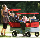 WINTHER Turtle Kinderbus Krippenwagen für 6 Kinder