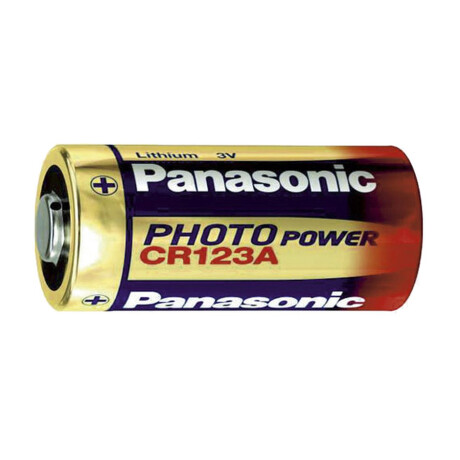 Panasonic Batterie Lithium 3V, CR 123 1 Stück