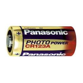 Panasonic Batterie Lithium 3V, CR 123 1 Stück