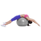 Silver Ball Gymnastikball, Sitzball, 65 cm, silber