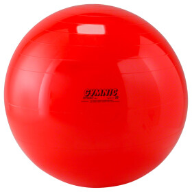 GYMNIC Ball Gymnastikball, Sitzball, 55 cm, rot