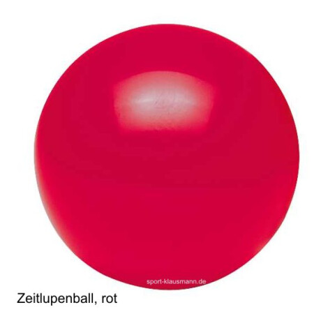 TOGU Zeitlupenball Ø ca. 35 cm, 300 g, rot