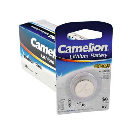 Camelion Batterie Lithium Knopfzelle CR2025