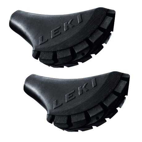 Nordic Walking Stöcke Gummipuffer Füße 1 Paar schwarz paßt auch für Leki 