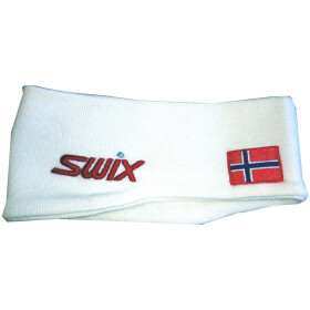 Swix Trail Headband - Stirnband White Flag