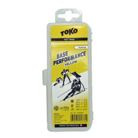 TOKO Hot Wax Base Performance yellow Wachs, 120 g