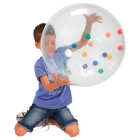 Activity Ball - transparenter Ball mit bunten Kugeln innen
