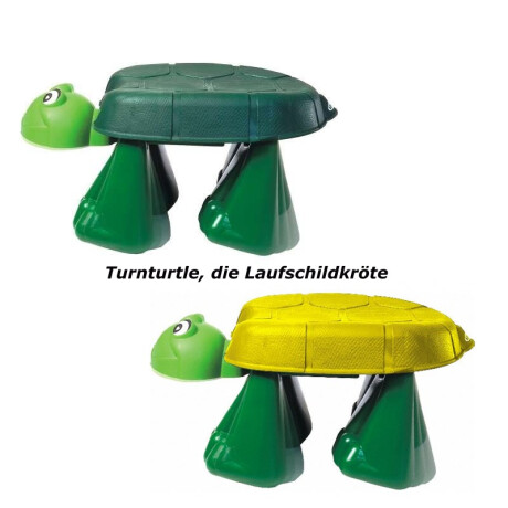 Laufschildkröte Turn Turtle grün Schildkröte 