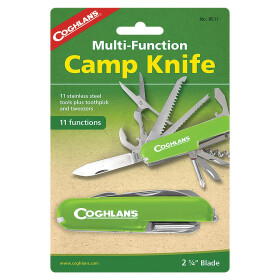 Coghlans Taschenmesser Camp Knife 11 Funktionen