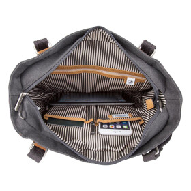 Travelon Umhängetasche Diebstahlsicher grau, Heritage Bag