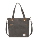 Travelon Umhängetasche Diebstahlsicher grau, Heritage Bag