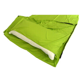 Origin Outdoors Sleeping Liner Mikrofaser grün, Deckenform