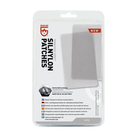 GearAid Tenacious Tape Silnylon Patches semi-transparent 2 Stk.