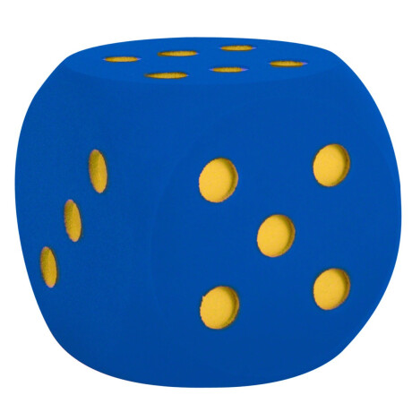 Volley Schaumstoffwürfel, Riesenwürfel 30x30x30 cm, Blau