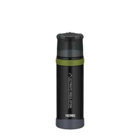 THERMOS® MOUNTAIN BEVERAGE BOTTLE, charcoal black mat - Isolierflasche
