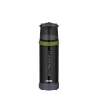 THERMOS® MOUNTAIN BEVERAGE BOTTLE, charcoal black mat - Isolierflasche