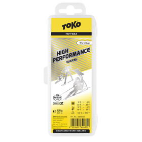 TOKO High Performance Hot Wax warm 120g weiches Rennwax...