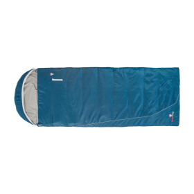 Grueezi Deckenschlafsack Cotton Comfort, blau rechts