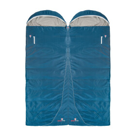 Grueezi Deckenschlafsack Cotton Comfort, blau rechts