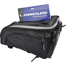 Longus Gepäckträgertasche Volume, Schwarz,...