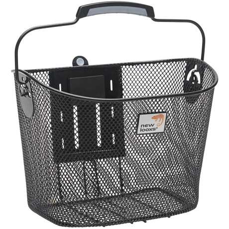 New Looxs Korb Toskane Smartlock Schwarz 19L Stahl 34x25x25cm