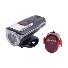 Sigma Sport AKKU-LEUCHTENSET SIGMA, schwarz