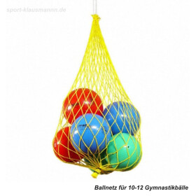 Ballnetz für 10 - 12 Gymnastikbälle