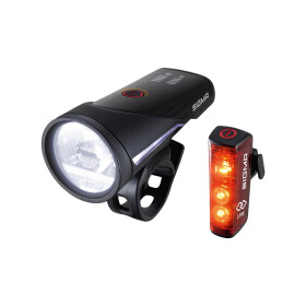 Sigma Sport AKKU-LEUCHTENSET SIGMA, mit Silikonhalterung