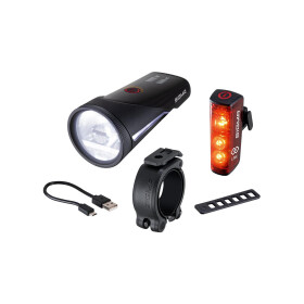 Sigma Sport AKKU-LEUCHTENSET SIGMA, mit Schraubhalterung...