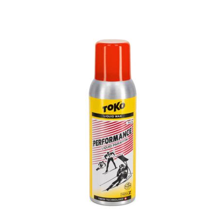 TOKO Performance Liquid Sprüh Gleitwachs 100ml Mittel (rot)