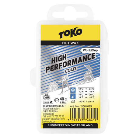 TOKO High Performance Cold 40g