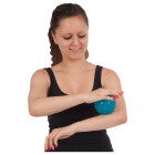 Reflex-Ball / Igelball / Massageball, 9 cm blau