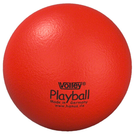 VOLLEY® Playball, mit Elefantenhaut, Ø 16 cm, rot