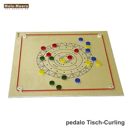 PEDALO® Tischcurling Großbrettspiel