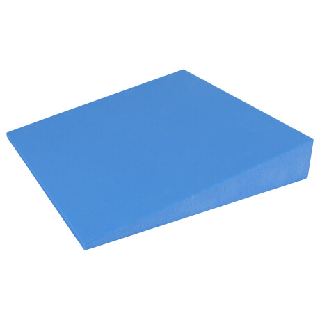 Orthopädisches Sitz-Keilkissen extra hart 38 x 38 cm Blau