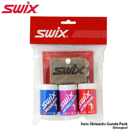 SWIX Skiwachs Gunde Pack, Skilanglauf